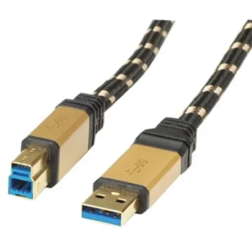 Roline USB 3.0, Male USB A to Male USB B, 3m - 11.02.8903-10 product image