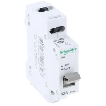 Schneider Electric 2P Pole Isolator Switch - 32A Maximum Current, IP40 - A9S60232 product image