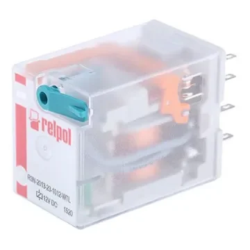 Relpol Plug In Power Relay, 12V dc Coil, 10A Switching Current, 3PDT - R3N-2013-23-1012-WTL product image