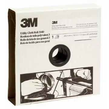 3M P40 Grit Utility Cloth Roll - 314D CLOTH ROLL P40 25MM product image