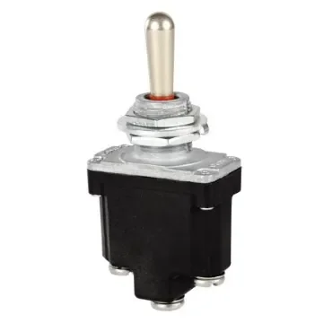 Honeywell Toggle Switch, Panel Mount, On-Off-On, SPDT, Screw Terminal, 250 V ac, 277 V ac - 1NT1-1 product image