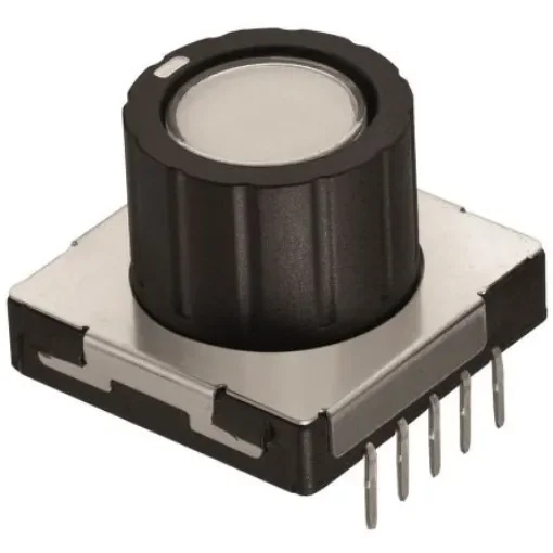 Wurth Elektronik, 8 Position 2CO Rotary Switch, 100 mA @ 12 V dc, Solder - 481RV12172100 product image