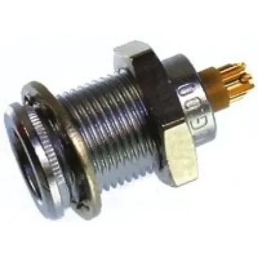 LEMO Circular Connector, 5 Contacts, Panel Mount, M7 Connector, Socket, Female, IP50, 00 B Series - EGG.00.305.CLL product image