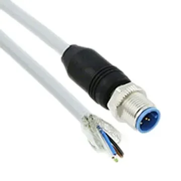 TE Connectivity Straight Male 5 way M12 to Unterminated Sensor Actuator Cable, 1.5m - 2273046-1 product image