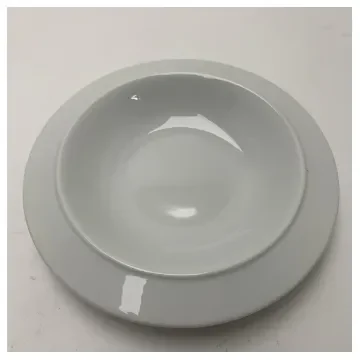 Alessi Porcelain Soup Bowl Deep Plate - Elegant Maritime Tableware for Yachts and Ships product image