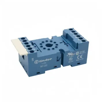 Universal Relay Socket and DIN Rail Adapter for Industrial and Marine Electrical Systems product image