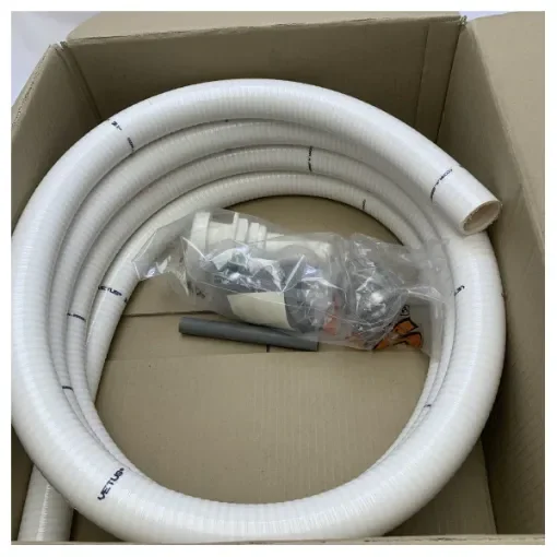 Vetus NSF38 no-smell filter installation kit with hose and tru-hull product image