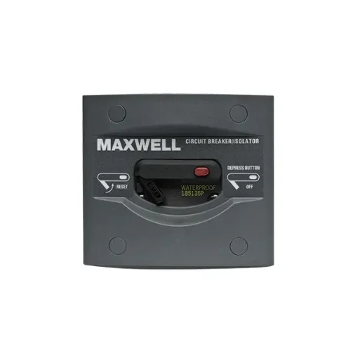 Maxwell P100789 40A 12/24V panel mount circuit breaker product image