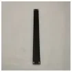 1U Black Steel Rack Panel for Maritime Cabinets - Blank Filler Plate 19 Inch product image