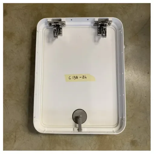 CRN white coated stainless steel access hatch - 425478 product image