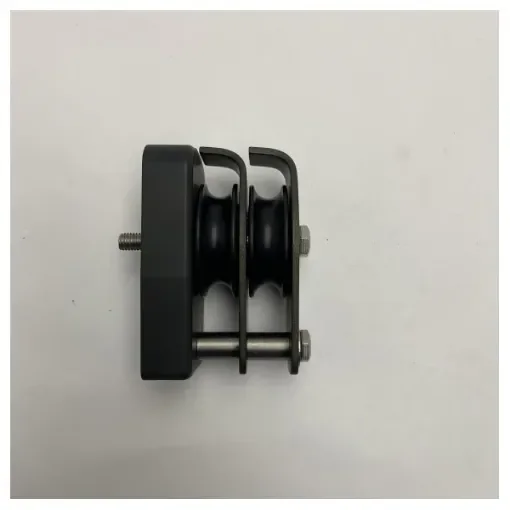 Number Marine Grade 691252 Pulley Block with Dual Plastic Sheaves for Durable Use for T-track product image