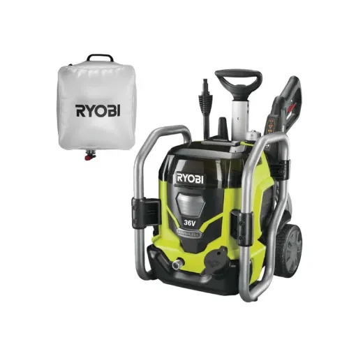 Ryobi 36V Brushless Pressure Washer Pack - Without Battery or Charger RPW36120HI - 20L Water Bag RAC717 product image