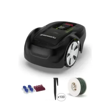 Optimow 7 Greenworks Robotic Mower Pack - for 750m2 - 100m Wire, 100 Pegs and Connectors product image