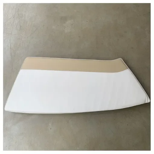 Quicksilver 540 Cruiser left cabin cushion beige with white - 878DEL150N product image