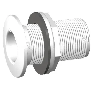 Trudesign 1289D Marine Through Hull Fitting White 28mm product image