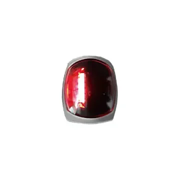 SCI LED silver starboard navigation light black coated 12/24V - C2-0520 product image