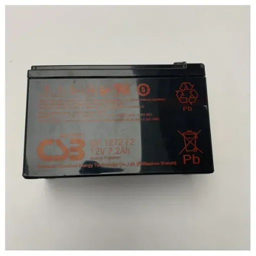 CSB Lead Battery GP1272/CSB 7-12 F2 12V 7Ah Faston 6.3mm product image