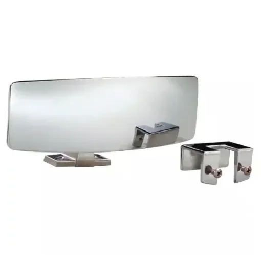 Attwood Perma-Plate Chrome Adjustable Ski Mirror Universal Mount (9083-7) product image