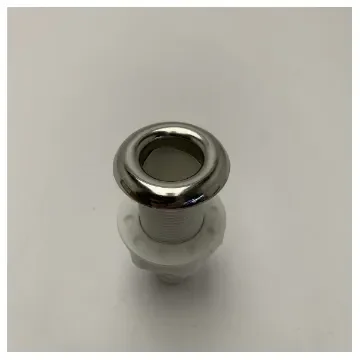 New Rade Thru-Hull w/Inox Flange 3/4' inch with HoseBarb �19mm - L.82mm product image