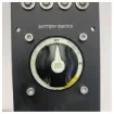 Marine Single Engine Control Panel with Battery Switch - 12V DC Boat Electrical System product image