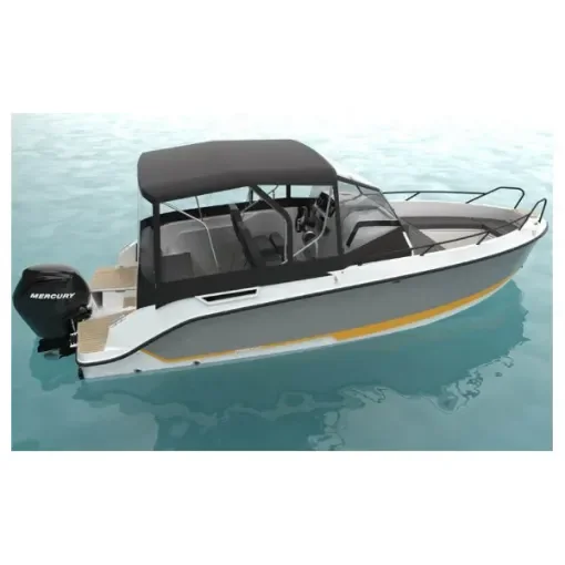 Uttern S65 stainless steel bimini frame with anthracite canvass - VK_UTS65SPRPO product image