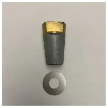 Old zinc propeller shaft anode kit with lock bolt 30 mm shaft - RA004 product image