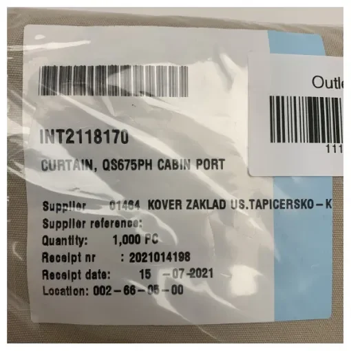 Quicksilver 675 Pilothouse curtain for port side cabin beige - 2118170 product image