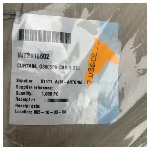 Quicksilver Activ 605 Pilothouse Starboard Side Cabin Curtain Beige - 2118602 product image