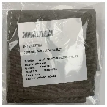 Quicksilver 855 SunDeck and Uttern D77 forward berth privacy curtain - 2148769 product image