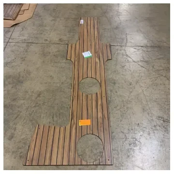Uttern S49 Marine Teak Laminated Cockpit Floorboard - 875188 product image