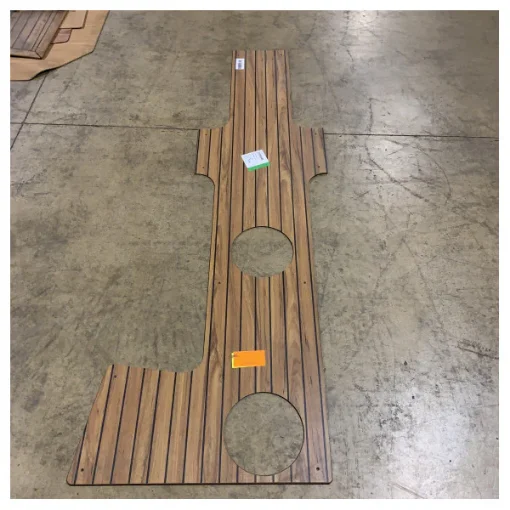 Uttern S49 Marine Teak Laminated Cockpit Floorboard - 875188 product image