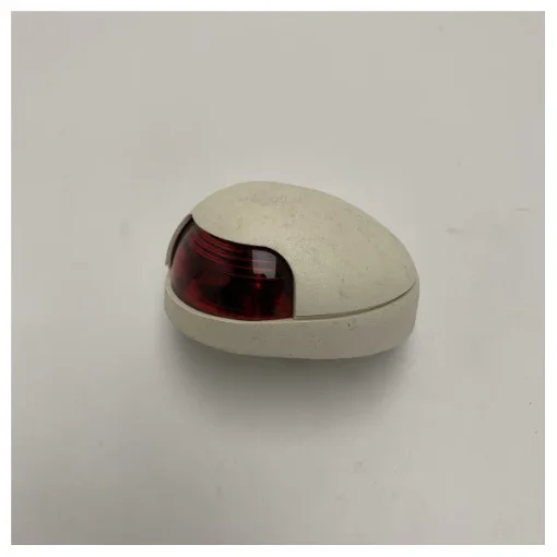 Attwood Quasar Deck Mount RED navigation light white housing - 1/FEU/ROUGE31 product image