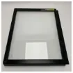 Quicksilver and Uttern Central Black Opening Windshield for D57 and Q595 - D57/595CRCTR product image