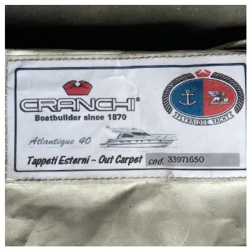 Cranchi Atlantique 40 Durable Outdoor Marine Non-Slip Carpet for Cockpit - 33971650 product image
