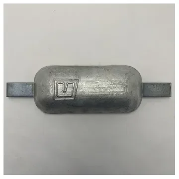 Vetus WOA004A Zinc Anode Block for Marine Corrosion Protection Weld-On 1.45KG product image