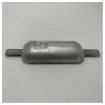 Vetus WOA004A Zinc Anode Block for Marine Corrosion Protection Weld-On 1.45KG product image