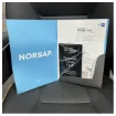 Norsap NS1700 Pilot Seat with Fixed Seat Support Black Leather product image