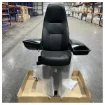 Norsap NS1700 Pilot Seat with Fixed Seat Support Black Leather product image