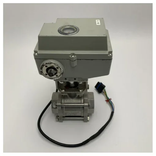 Vetus KLD 2 Inch 316 Stainless Steel Electric Ball Valve with 24V Actuator product image
