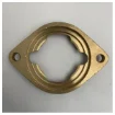 <p>Vetus FLBULAG35 Brass Mounting Plate for Marine Couplings 35mm</p> product image