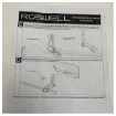 Roswell C910-0061 Durable Marine Windshield Mirror Mount Combo product image