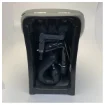 Planus Stilo Plus 530 High Electric Marine Toilet Black with Soft Close 24V product image