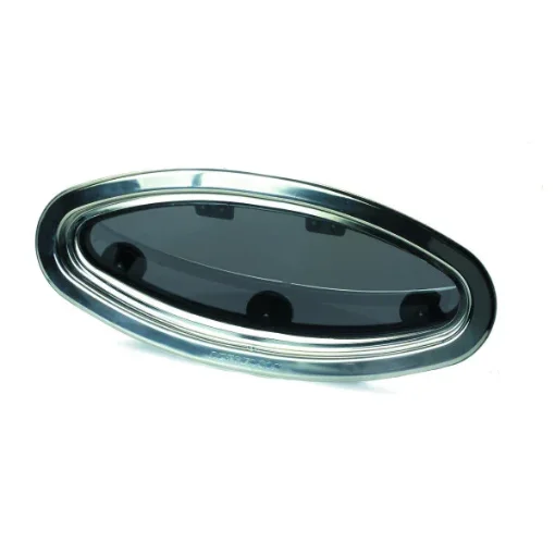Rutgerson Elliptical 450 x 195mm Opening Porthole Stainless Steel - A3330-190 product image