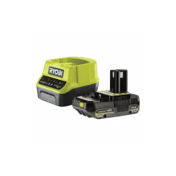 [Never Used] Ryobi 18V One+ 2.0Ah Lithiumplus Battery Pack - 1 Fast Charger 2.0Ah RC18120-120CG product image