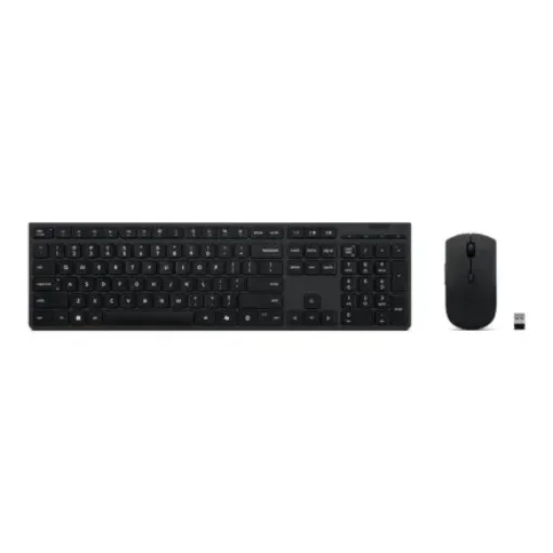 Picture of Lenovo Nordic Wireless Keyboard & Mouse Set - 4X31r64357