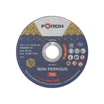 Non-Ferrous Aluminium Cutting Disc 700 Forch - 1 2x125 Mm product image