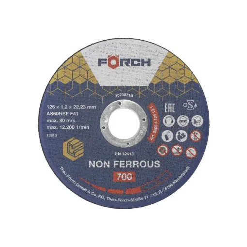 Non-Ferrous Aluminium Cutting Disc 700 Forch - 1 2x125 Mm product image