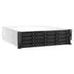 Picture of Qnap TS-H2287XU-RP Nas Rack (3U) Intel Xeon E E-2378 64 Gb DDR4 0 Tb Quts Hero Black, White - Tsh2287xurpe237864g