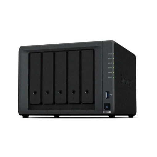 Picture of Synology Diskstation DS1522+ Nas/Storage Server Tower Ethernet Lan Black R1600 - DS1522+