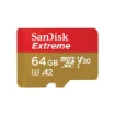 Picture of Sandisk Extreme 64 Gb Microsdxc Uhs-I Class 10 - SDSQXAH-064G-GN6MA